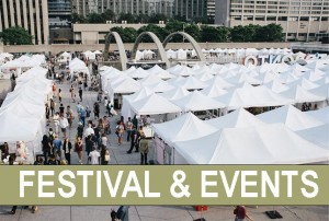 Festivals and events call for tents, tables and expertise Higgins Event Rentals Has all three. .